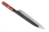 Handmade 12C27 Stainless Chef Knife – Paddockwood & Rosewood Handle – 9.65\" Blade