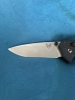 Benchmade Knife BM615 Mini-Rukus, Black & OD Green G-10