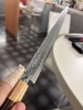 Kotetsu Sujihiki VG-10 Damascus 240mm (9.5\") - Yasuda