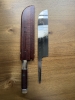 Tatsuo Ikeda White #2 Honyaki Usuba – Custom Handle & Saya