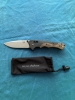 Benchmade Knife BM615 Mini-Rukus, Black & OD Green G-10