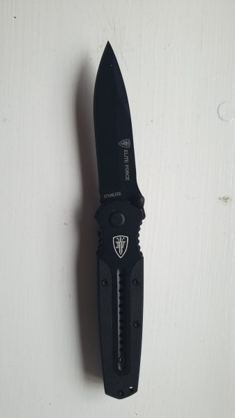 Elite Force EF111 Tactical Folding Knife (Black)