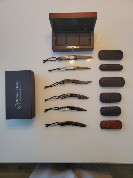 William Henry gentleman's pocket knife collection 