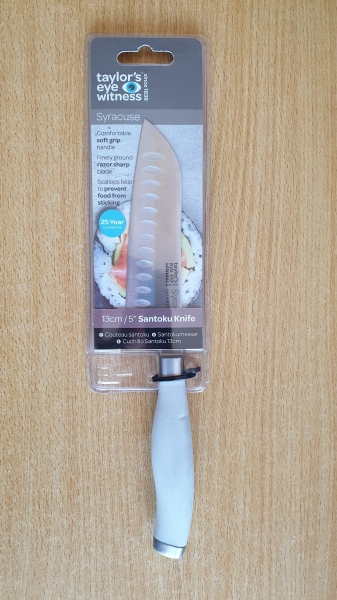 Taylor's Eye Witness Syracuse 130mm Santoku Knife - Clay (RST104CL)