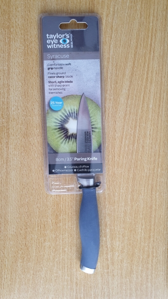 Taylor's Eye Witness Syracuse 80mm Paring Knife - Denim (RST101D)