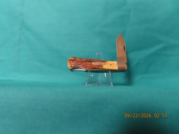 KA-BAR - #1186 pocketknife. 1986 'Knife Collectors Club'.