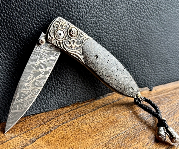 William Henry B05 1121 CONGO Limited Edition 9/25 Fossil Mammoth Bone-Damascus