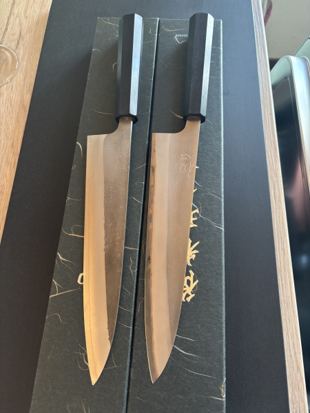 Yoshikane 240mm Gyuto bundle, white 2 and a new SKD!!!