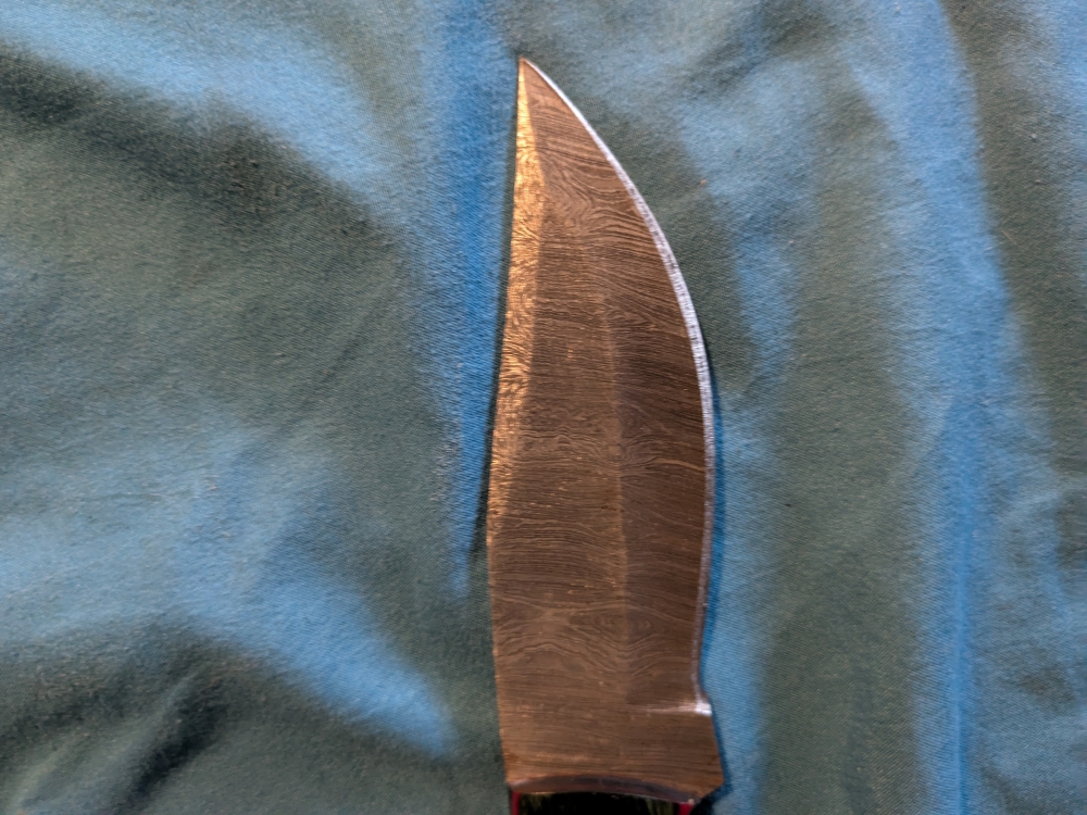 9 inch Damascus blade