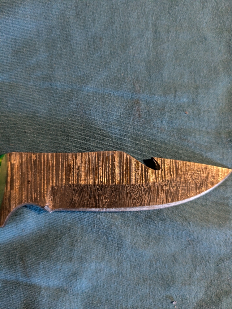 7 inch Damascus gut Hook 