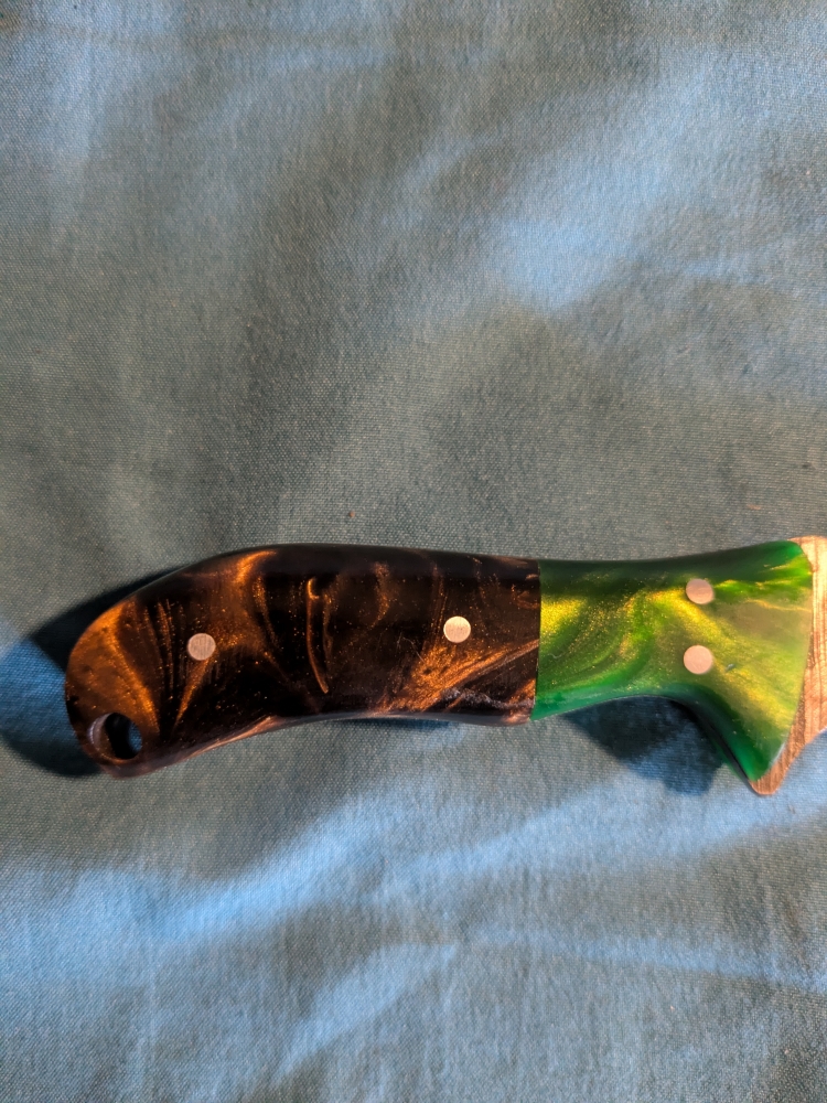 7 inch Damascus gut Hook 