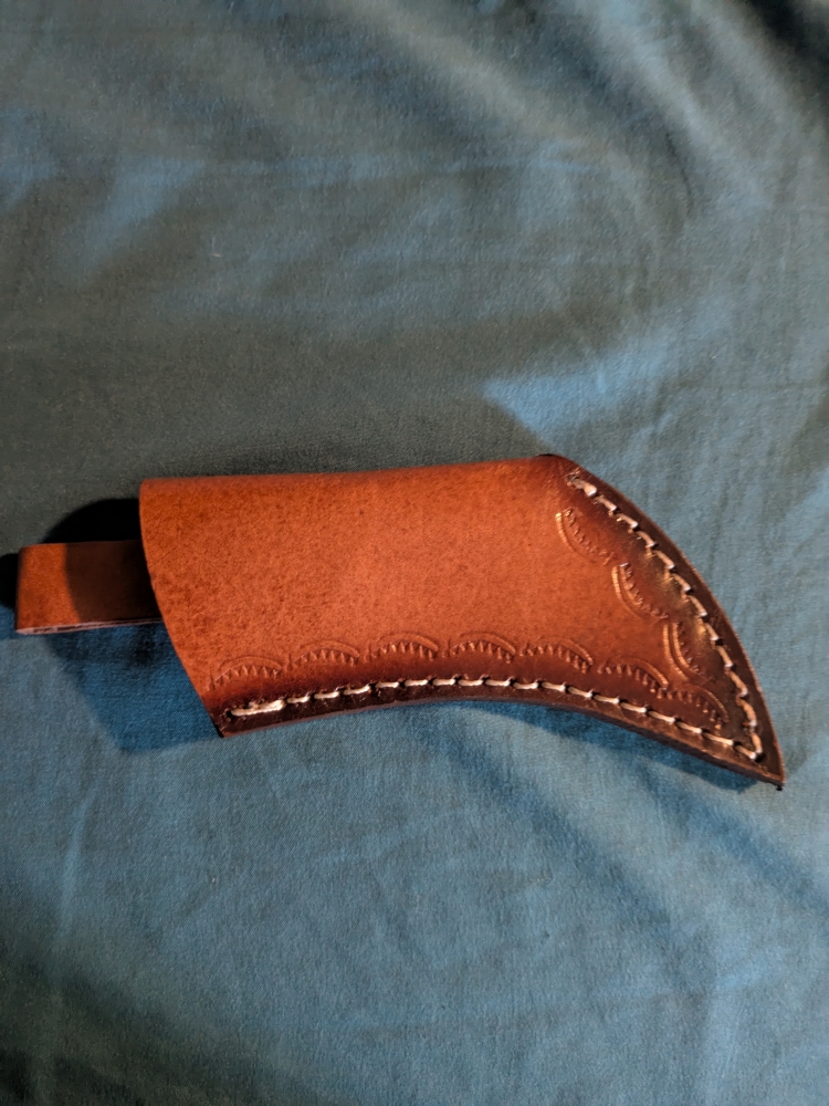 7 inch Damascus karambit 