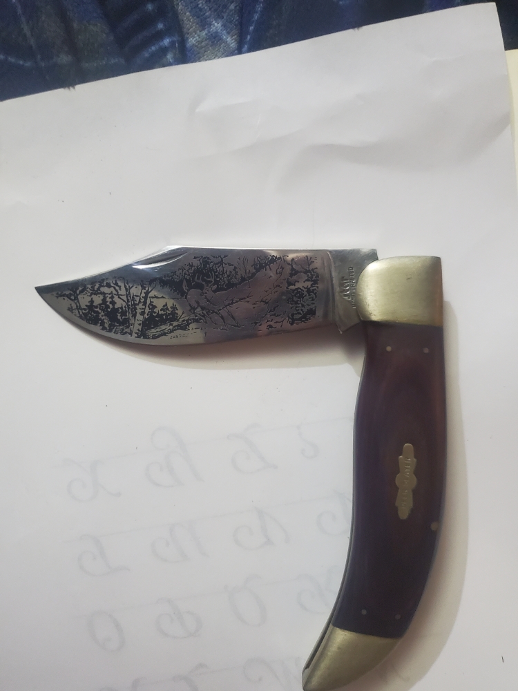 STAR DWER SLAYER CLASP KNIFE VINTAGE 