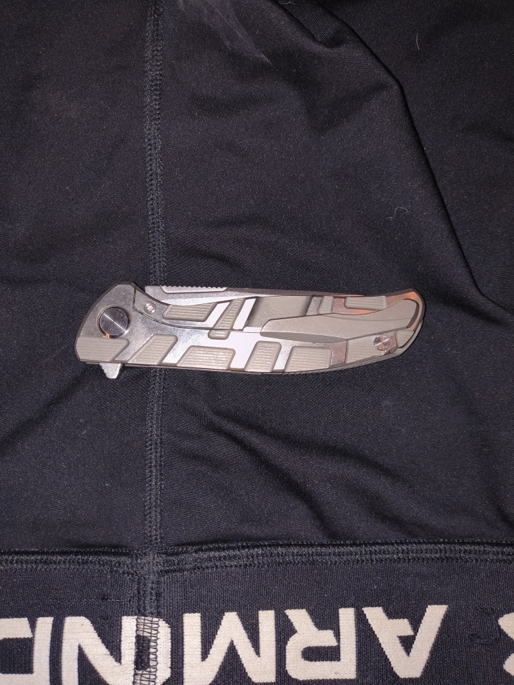 Shirogorov F95 T pattern gen 4 titanium handle m390 blade mrbs