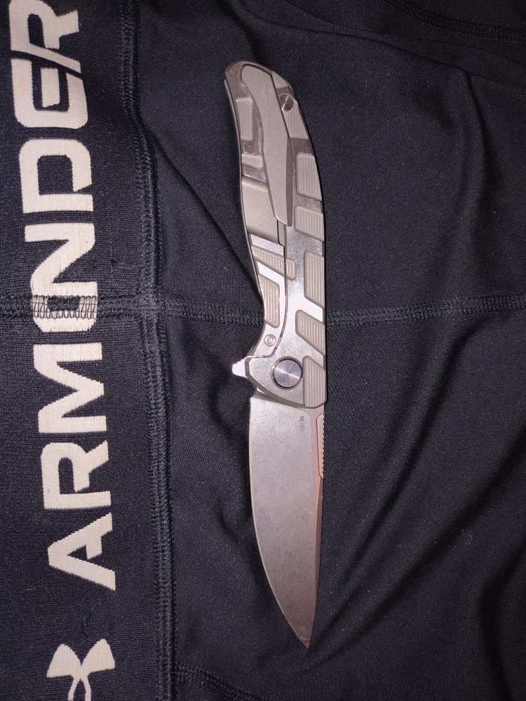 Shirogorov F95 T pattern gen 4 titanium handle m390 blade mrbs