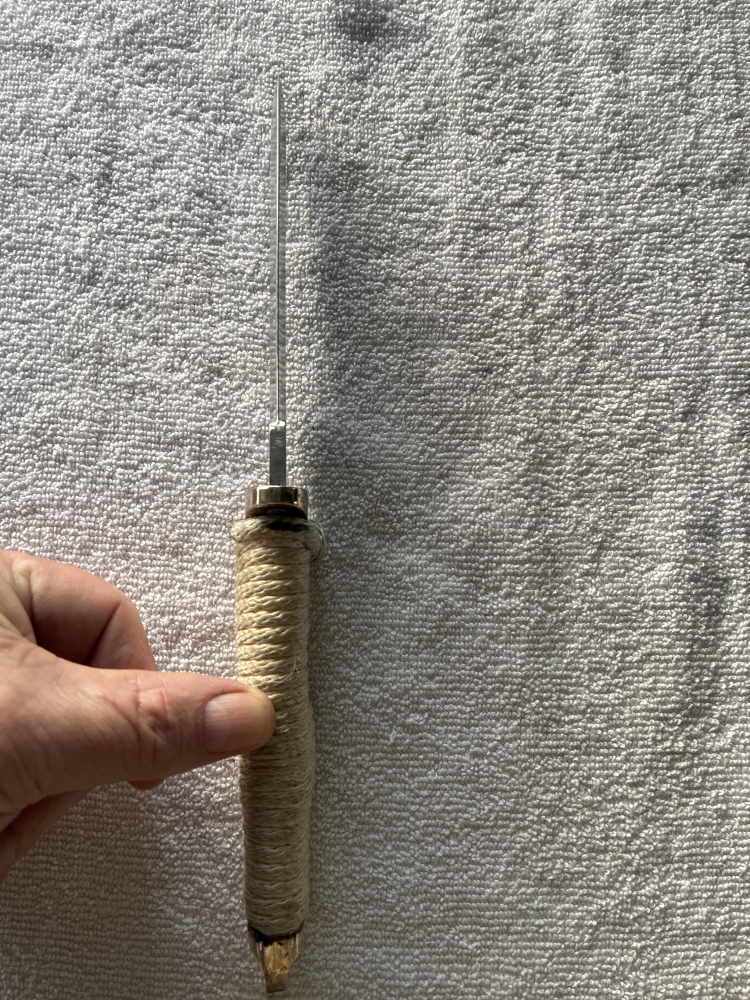 Vintage United Cutlery fixed blade Tanto  #248 Knife with Sheath 