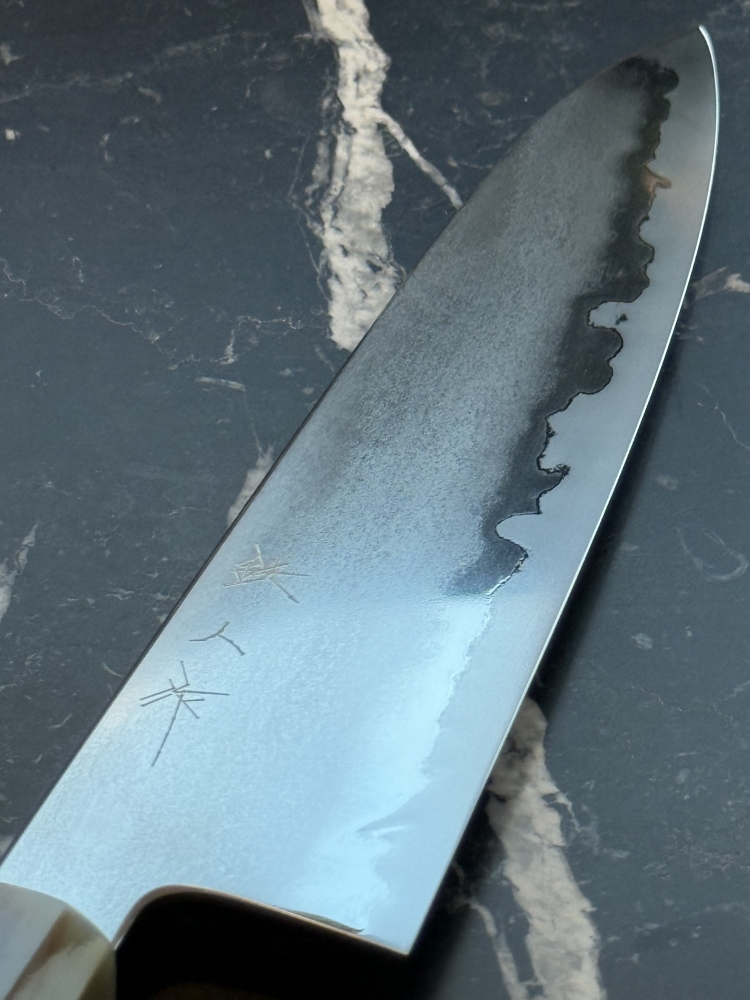 Tetsujin Gyuto 240 Metal Flow Ginsan (brand new)