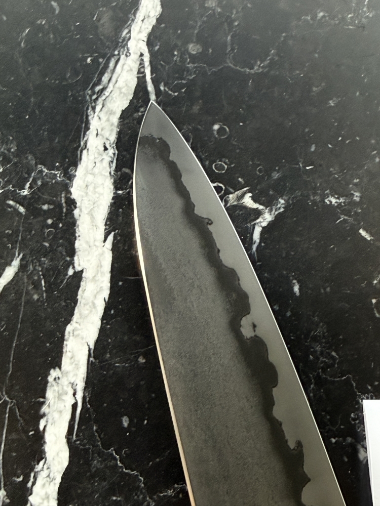 Tetsujin Gyuto 240 Metal Flow Ginsan (brand new)