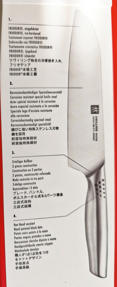 Zwilling Santoku Chef knife