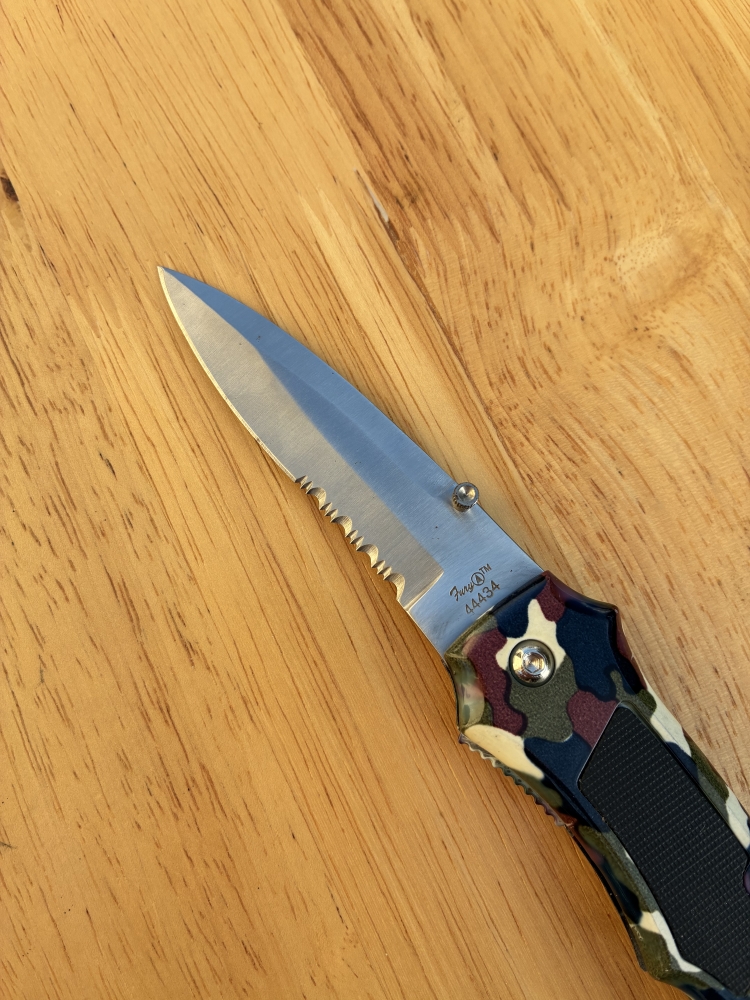 FURY A 44434 Camo Pattern LockBack