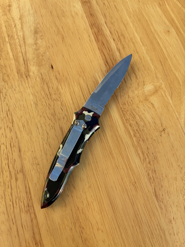 FURY A 44434 Camo Pattern LockBack