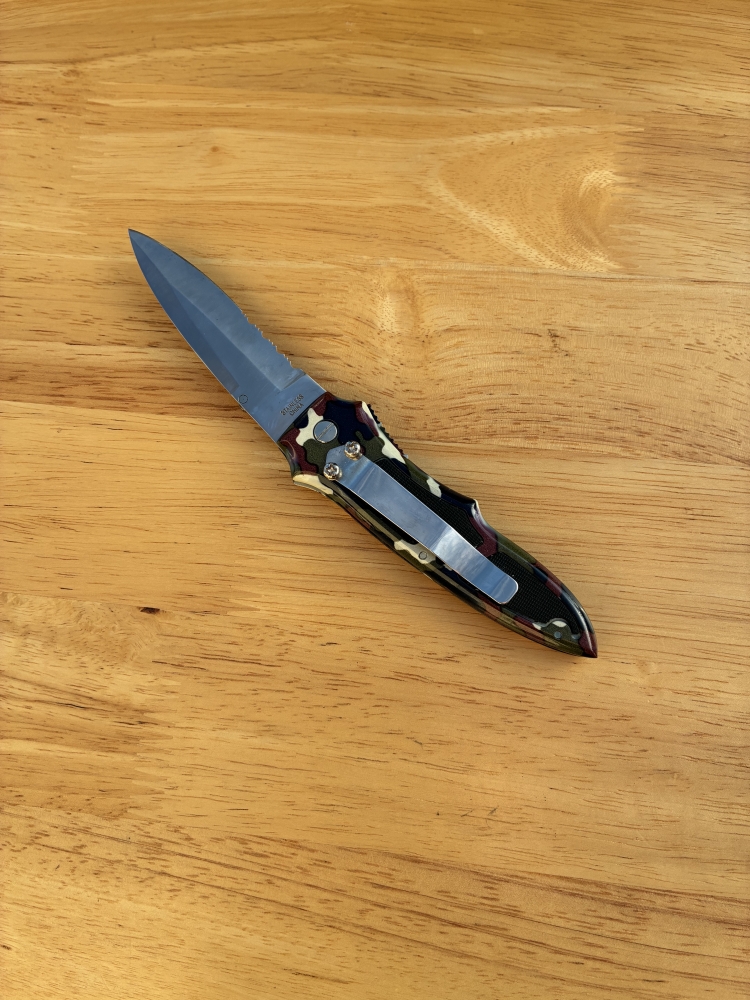 FURY A 44434 Camo Pattern LockBack