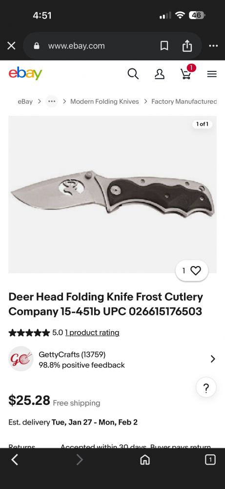 Lot of 5 Folding Pocket Knives