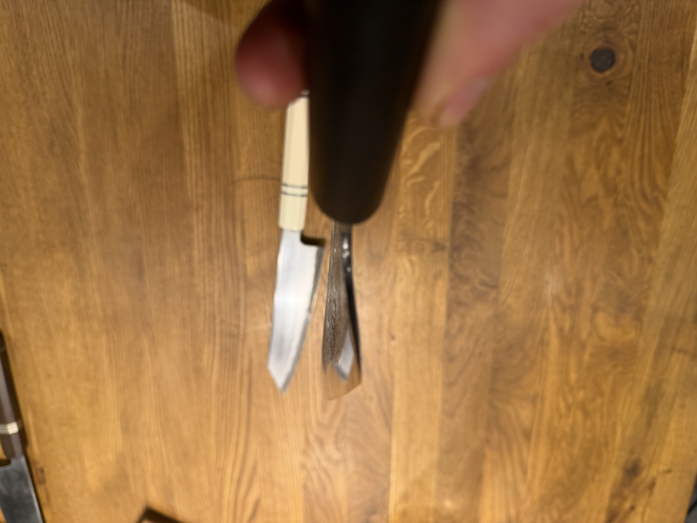 Christian Dam Gyuto 240mm + Tetsujin Metal Flow B2 180mm (Bundle)