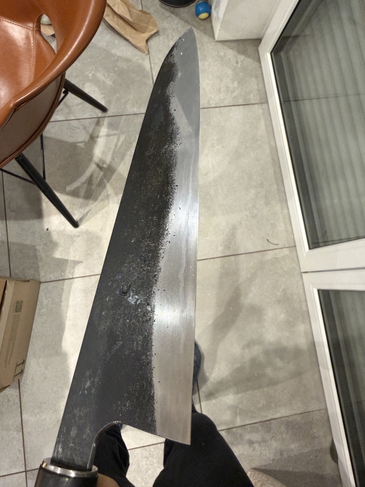 Christian Dam Gyuto 240mm + Tetsujin Metal Flow B2 180mm (Bundle)