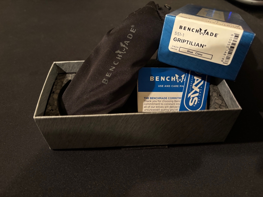 RARE VARIANT - Benchmade Griptilian 551-1 w/ G10 Scales and CPM-20CV Steel