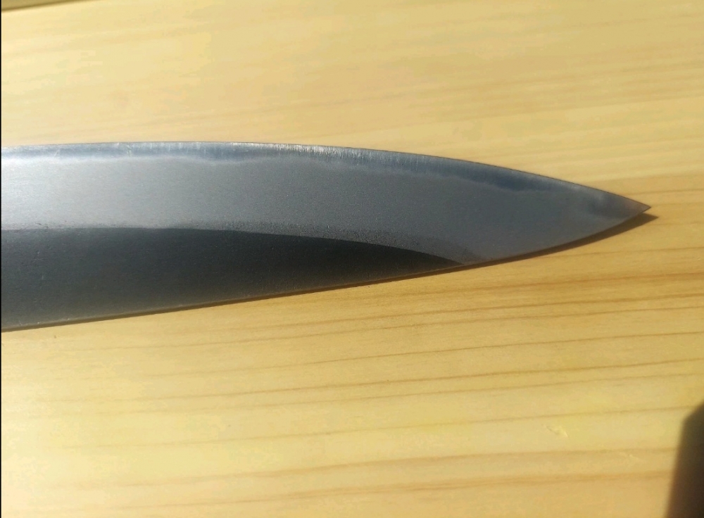 Mutsumi Hinoura White #2 240mm Slicer KU Ajikataya