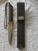 EK commando, bowling knife, Paracord handle Fixed blade, new condition with sheath