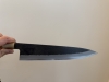 Mutsumi Hinoura Kurouchi Nashiji Aogami Super Stainless Clad Gyuto 240mm