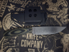 Montana Knife Company MKC Super Cub Magnacut Steel Knife Green/Black Handle
