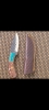 Damascus Steel Fixed Blade Knife w/ Sheath
