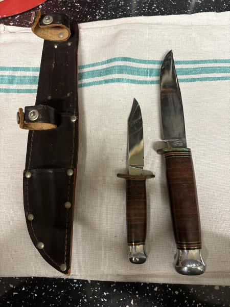 Vintage western Boy Scouts of America knives 