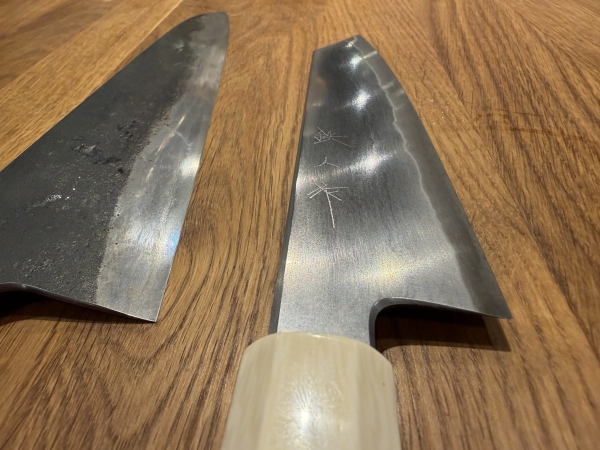 Christian Dam Gyuto 240mm + Tetsujin Metal Flow B2 180mm (Bundle)