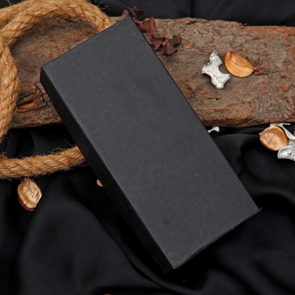 Hand Forged Copper Damascus Pocket Knife African, Wood Handle Folding Knife With Sheath