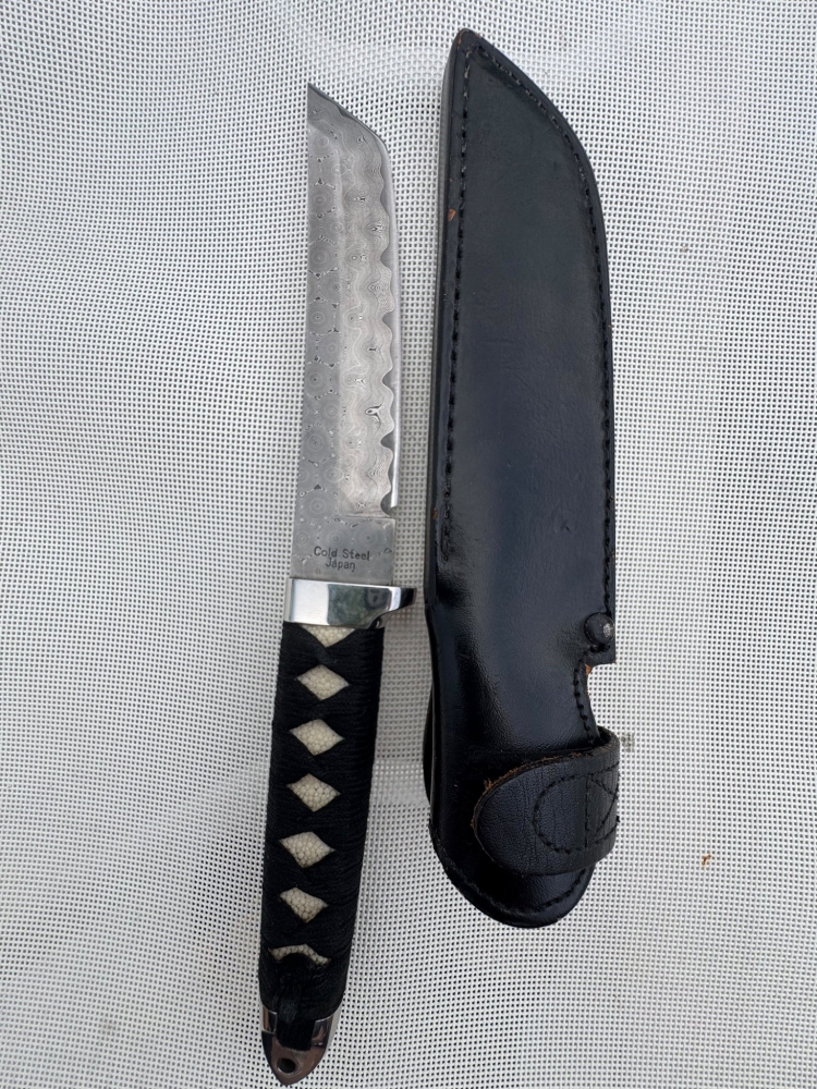 RARE Cold Steel Damascus Imperial Tanto 0859