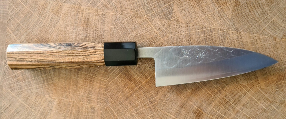 Kadoki SLD X-Hammered Ajikiri 105mm Bocote