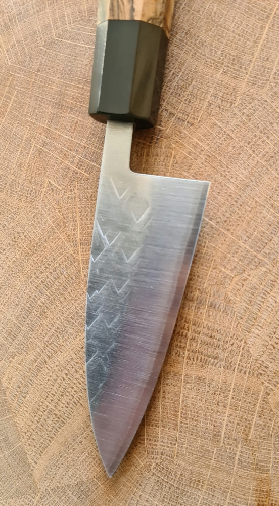 Kadoki SLD X-Hammered Ajikiri 105mm Bocote