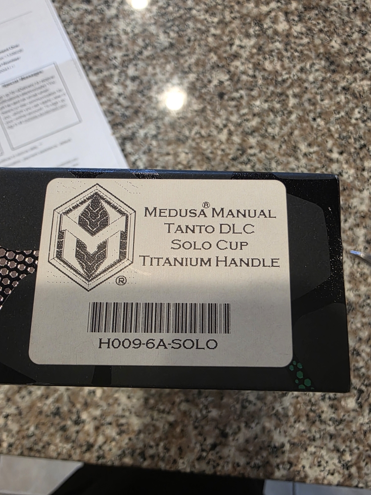 BNIB HERETIC MEDUSA MANUAL EXCLUSIVE