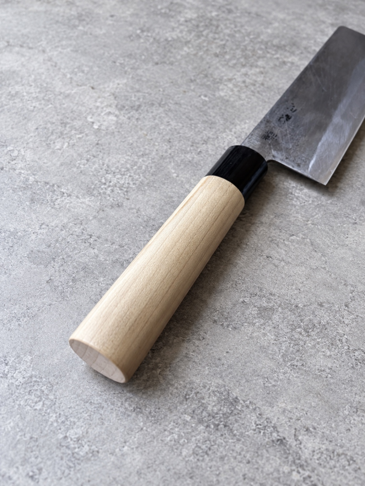 Nakiri Kitchen Knife – Japanese Marking – Used