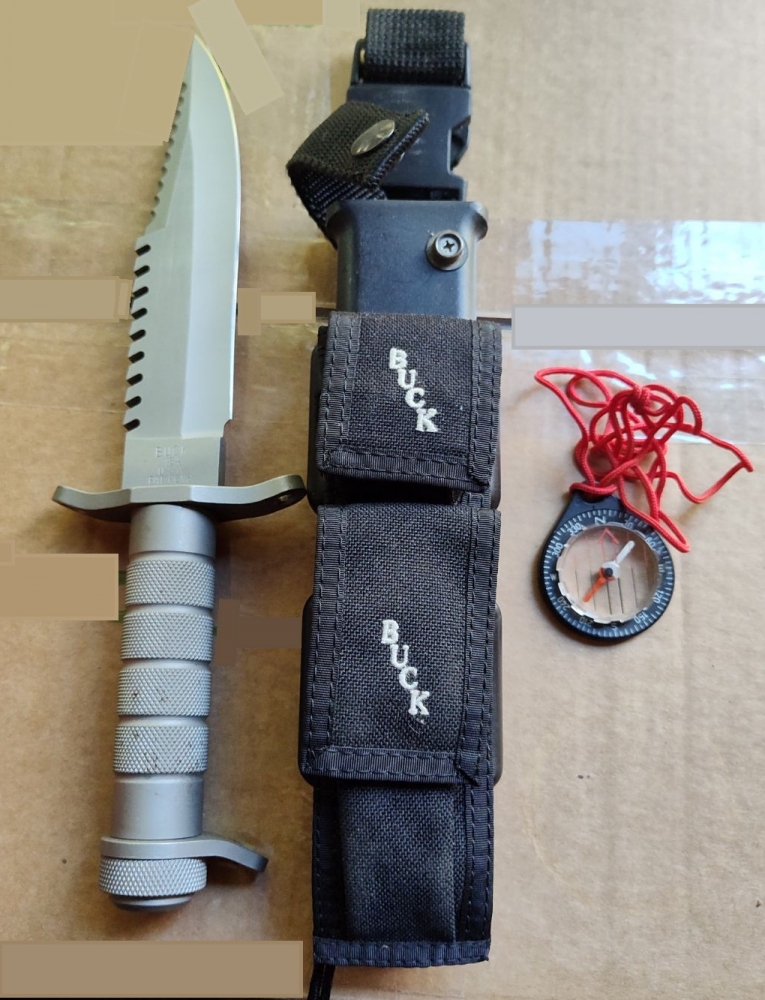 Buck Buckmaster 184 survival knife