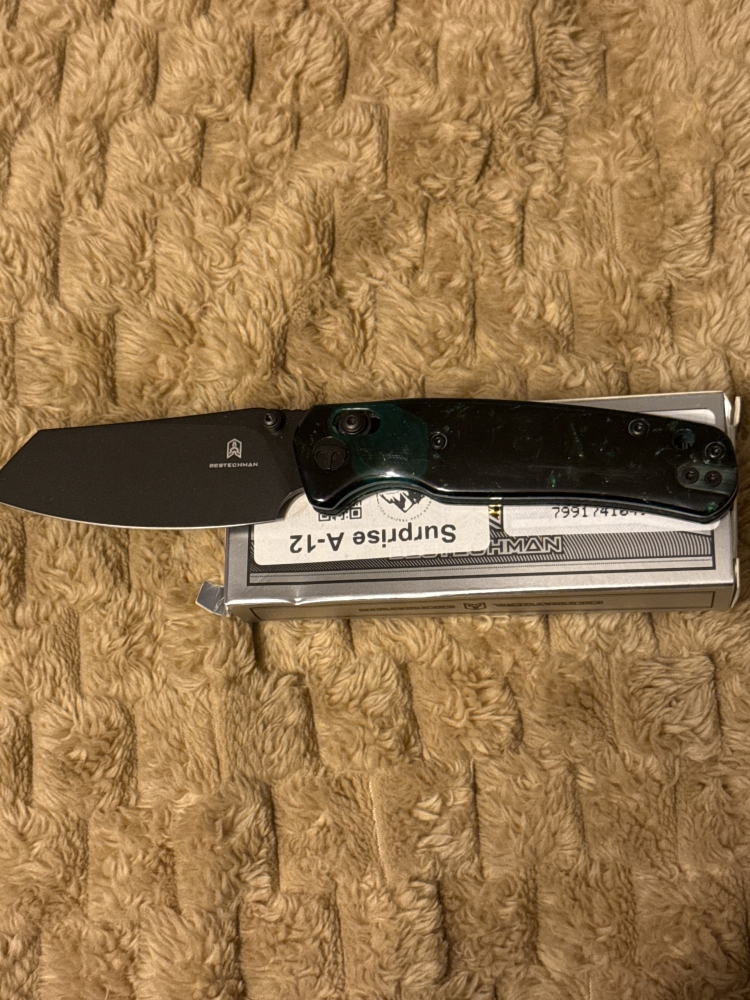 Bestechman cicada wing resin handle
