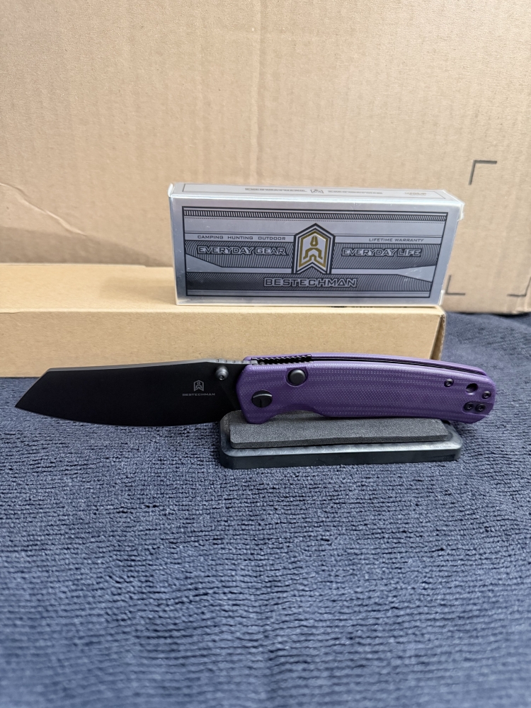 BESTECHMAN CICADA'S WING-TL BMK24F Purple G10