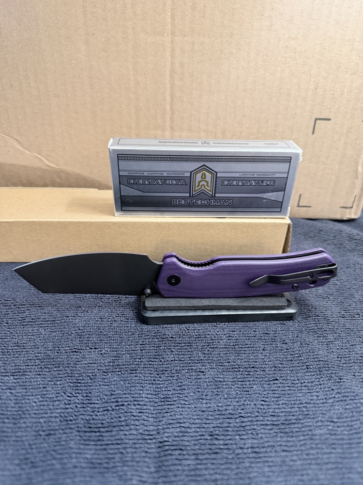 BESTECHMAN CICADA'S WING-TL BMK24F Purple G10