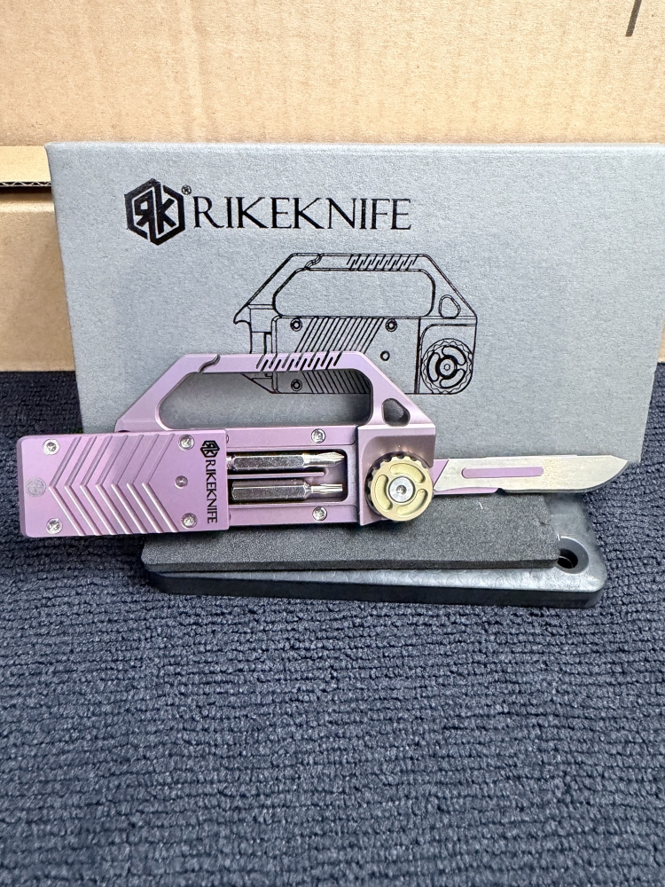 Rike Knife - Hasp Multifunctional Tool - Hasp-Pu (Purple)