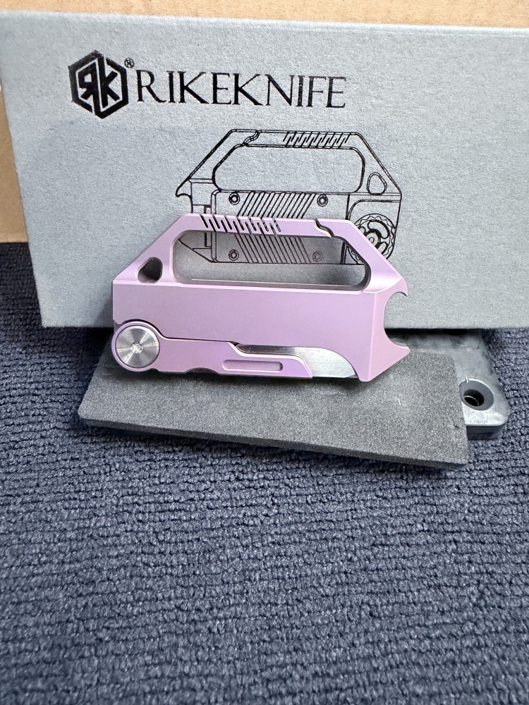 Rike Knife - Hasp Multifunctional Tool - Hasp-Pu (Purple)