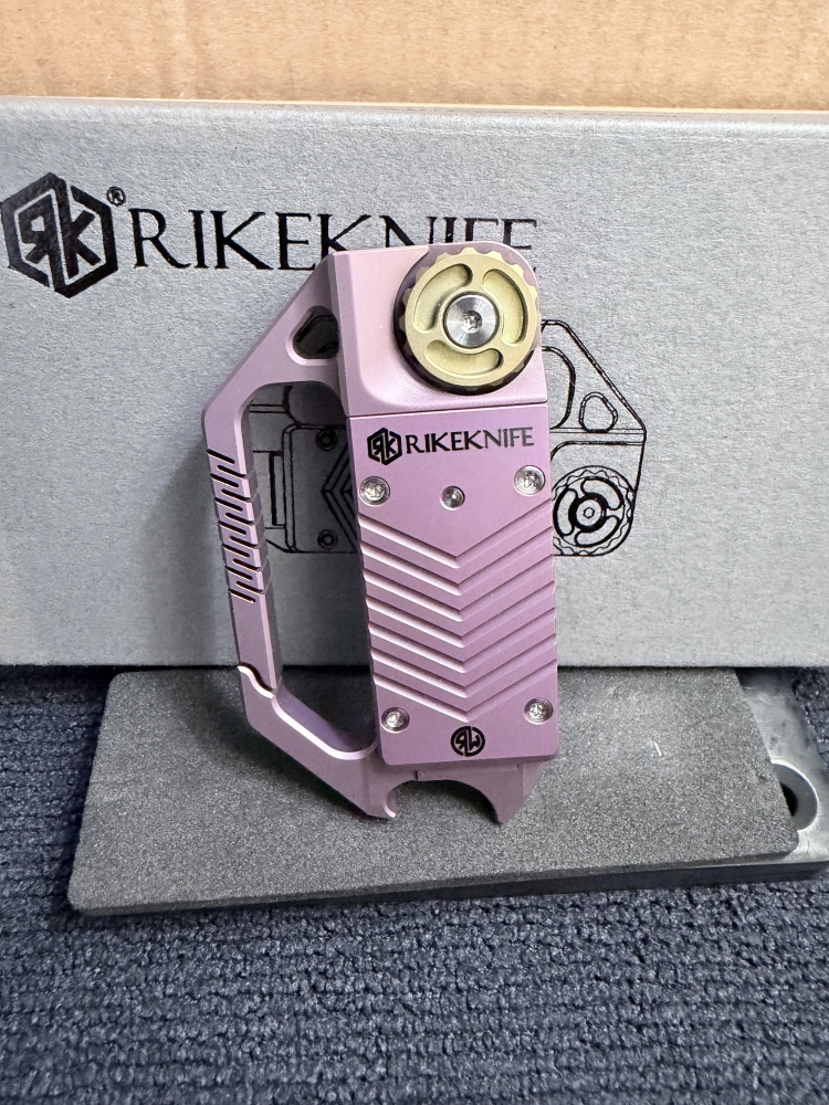 Rike Knife - Hasp Multifunctional Tool - Hasp-Pu (Purple)